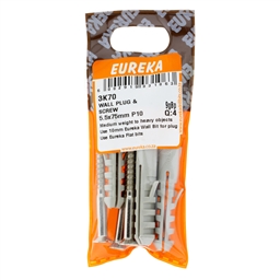 3K70 - Wall Plug & Screw